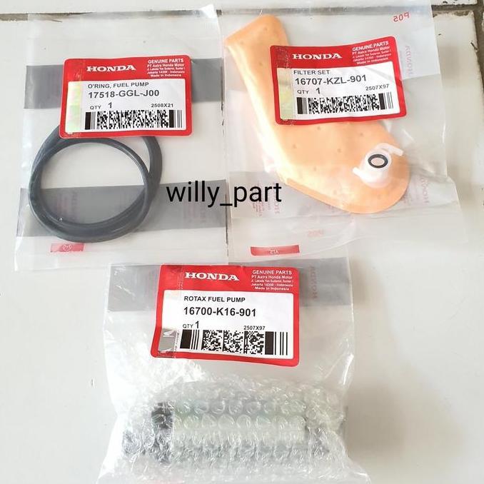 Dinamo Rotak Set Filter+Oring Fuel Pump Beat Fi Beat Esp Scoopy Fi K16