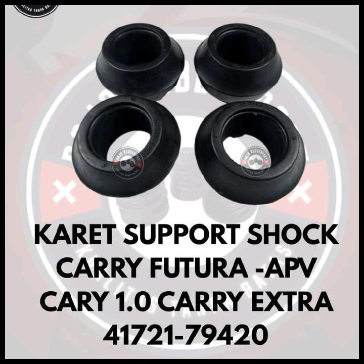 TERBARU KARET SUPPORT SHOCK DEPAN CARRY FUTURA APV 41721-79420 UNTUK CARY 1.0 CARRY EXTRA DENGAN SPE