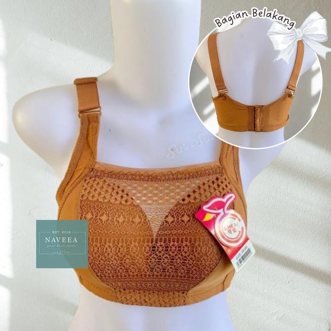 Wkwkwk- Paket 3Pcs Bh Kemben 701 Kheai Guini Tanpa Kawat Kait 4 Push Up Bra Wanita Pengencang Lemak 