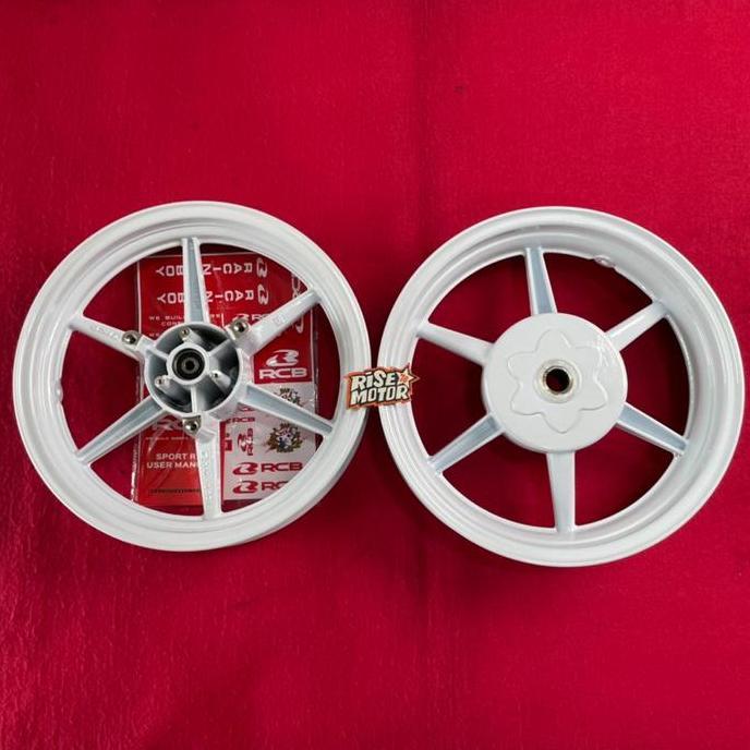 VELG RCB RACING BOY AEROX 14 X 250 X 350 SP811 PUTIH