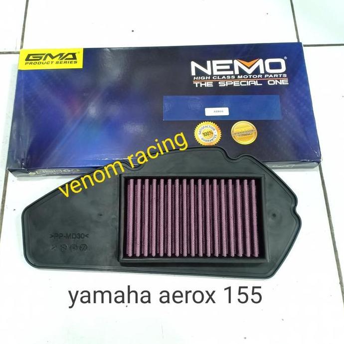 Filter Udara Ferrox Nemo Yamaha Aerox 155 / Air Filter Nemo Aerox 155