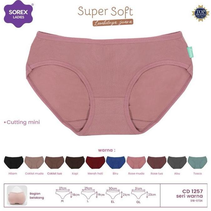 Wkwkwk- Sorex By Prima Grosir Cd Sorex Art 1257 Super Soft Cutting Mini Warna Beragam Seri Warna Cd 