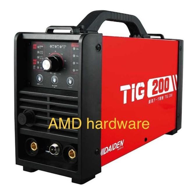 Cod,Bisa- Mesin Las Argon Tig 200 Pulse Daiden Original Japan Tigi200 Stainless