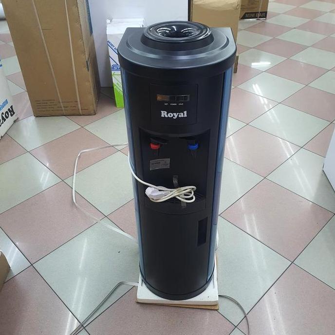 Dispenser Royal RCS 218 IX / 218IX / RCS218IX Hitam GALON ATAS / TOP LOADING