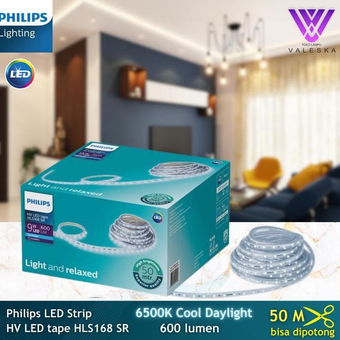 Philips Lampu Led Strip HLS168 9W/M 1 Roll 50Meter