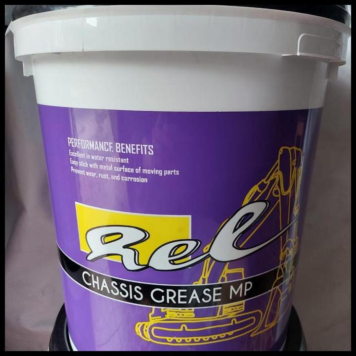 TERLARIS REL HITAM NLGI-1 PELUMAS MINYAK GEMUK/CERBI CHASIS/STEMPET NLGI1 MP BLACK 15KG PAIL 