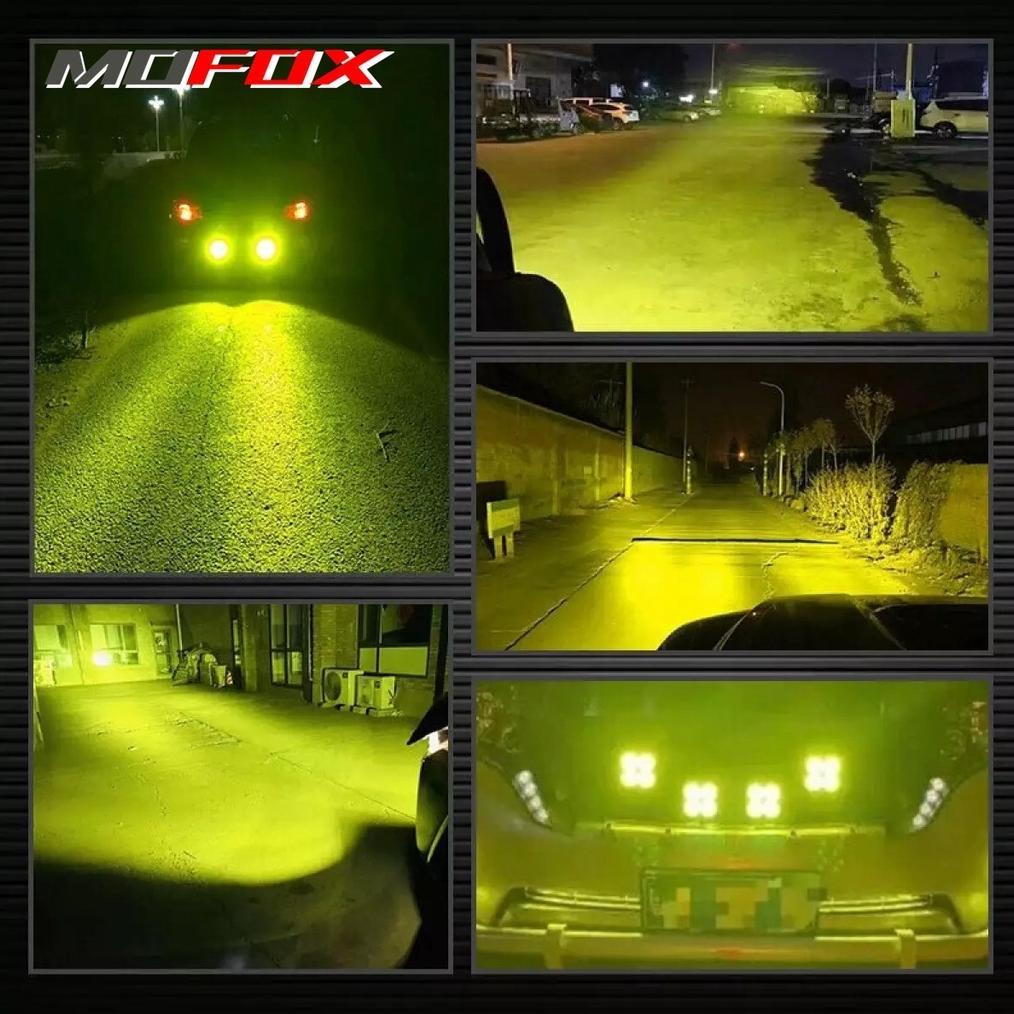 Bergaransi Ready Stock Mofox D1 Lampu Sorot Tembak Motor Laser Gun Lampu Led Motor Beat Untuk Sepeda