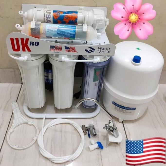 Reverse Osmosis merek UK standing / RO merek UK 6 step