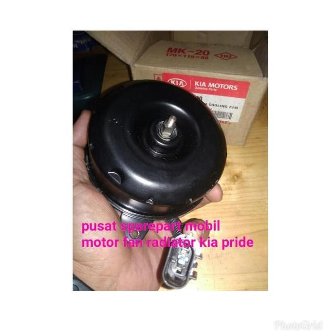 MOTOR FAN RADIATOR KIA PRIDE EXTRA FAN RADIATOR READY