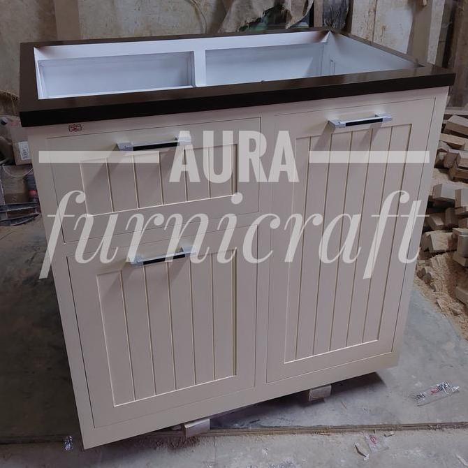 Kitchen set portable/Meja dapur portable/Meja kompor/meja kayu