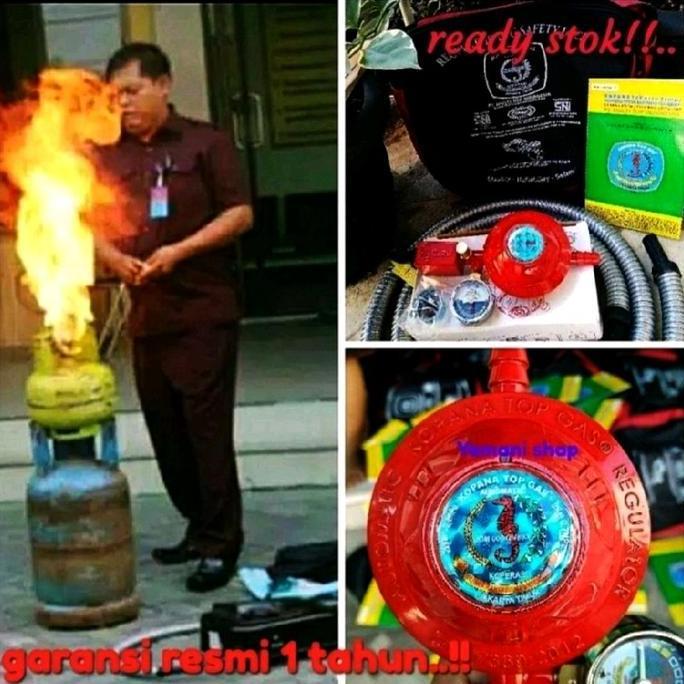 REGULATOR TOP GAS PERTAMINA BERGARANSI 1 TAHUN GARANSI ORINAL regulator