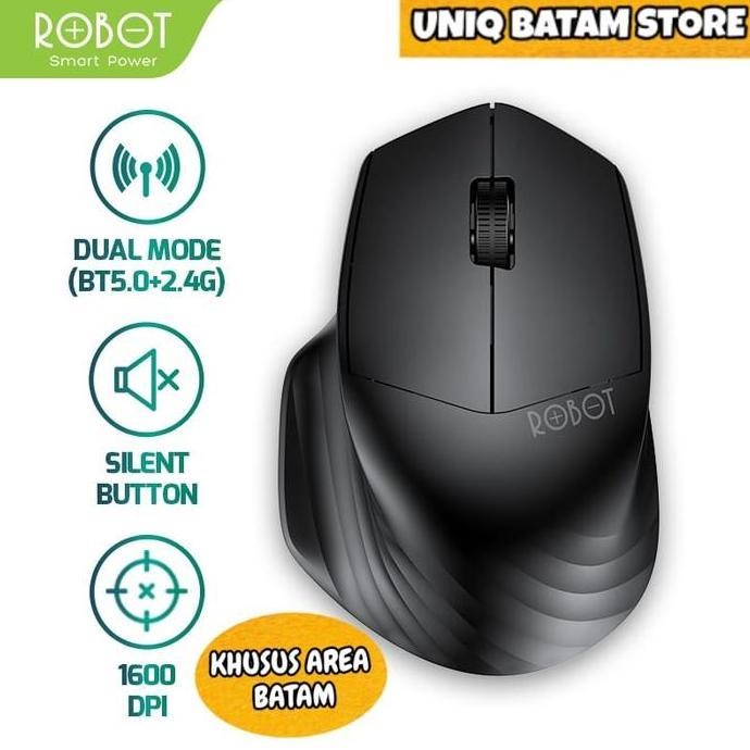 WIRELESS MOUSE ROBOT M350 WITH BLUETOOTH SILENT [ BATAM ]