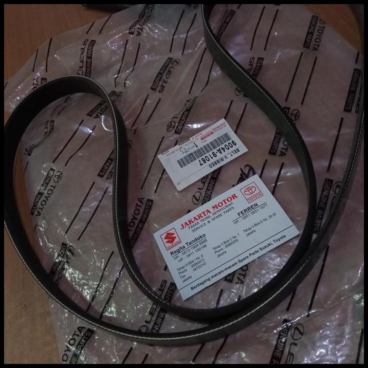 HOT DEAL FAN BELT VAN BELT TALI KIPAS TOYOTA GRAND NEW AVANZA 2016- ORIGINAL 