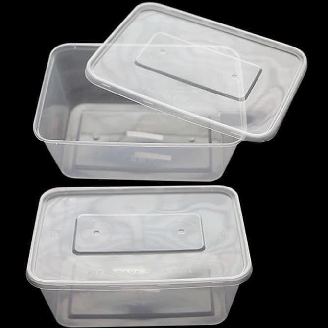 KOTAK MAKAN PLASTIK THINWALL / DISPOSABLE TUPPERWARE / TEMPAT MAKAN