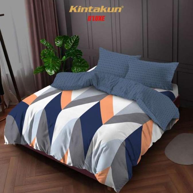 Allthebest- Kintakun Bedcover Set Flat 160x200 / 180x200 Amina Aesthetic Dluxe