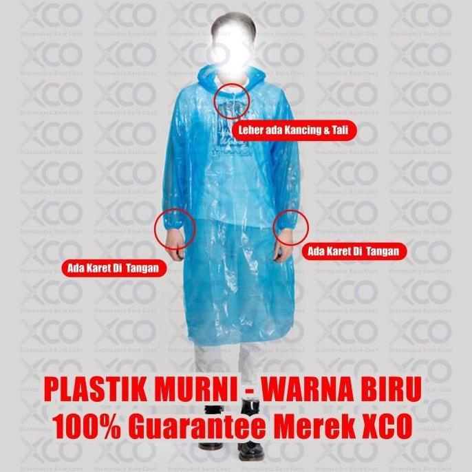 jas hujan plastik - jas hujan plastik xco - jas hujan