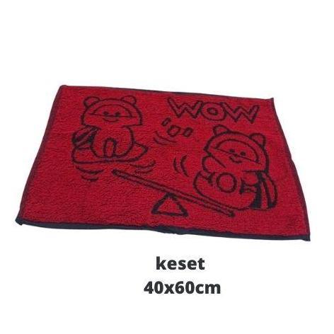Keset Kaki handuk motif