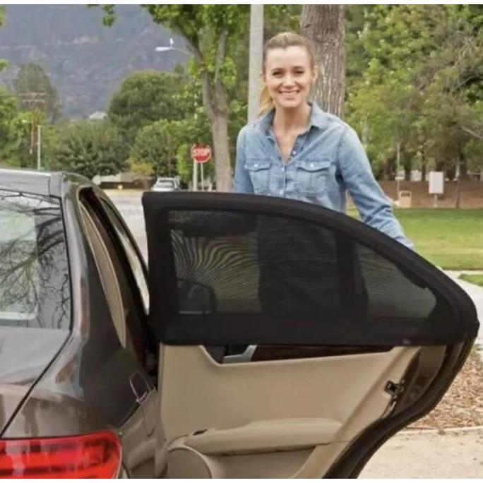 KELAMBU JARING TIRAI JENDELA MOBIL ANTI NYAMUK ANTI DEBU ANTI UV