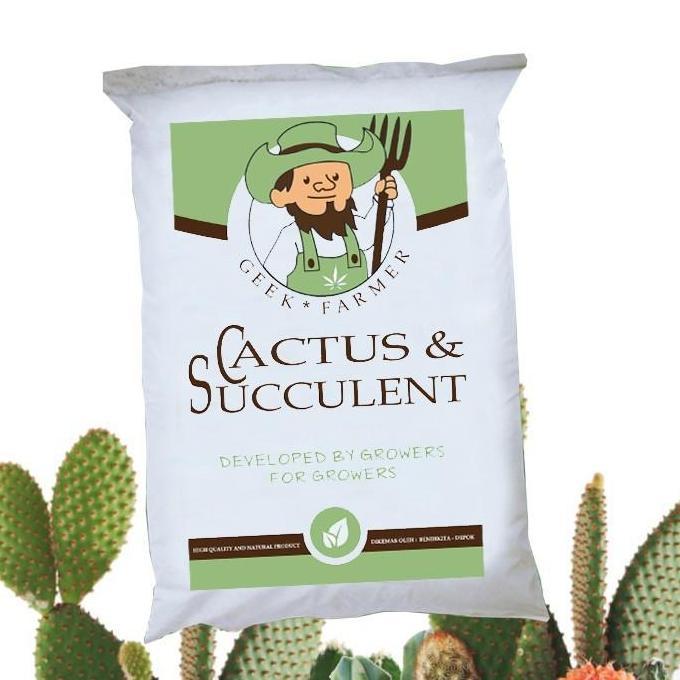 MEDIA KAKTUS & SUKULEN GEEK FARMER - KHUSUS KURIR KARGO
