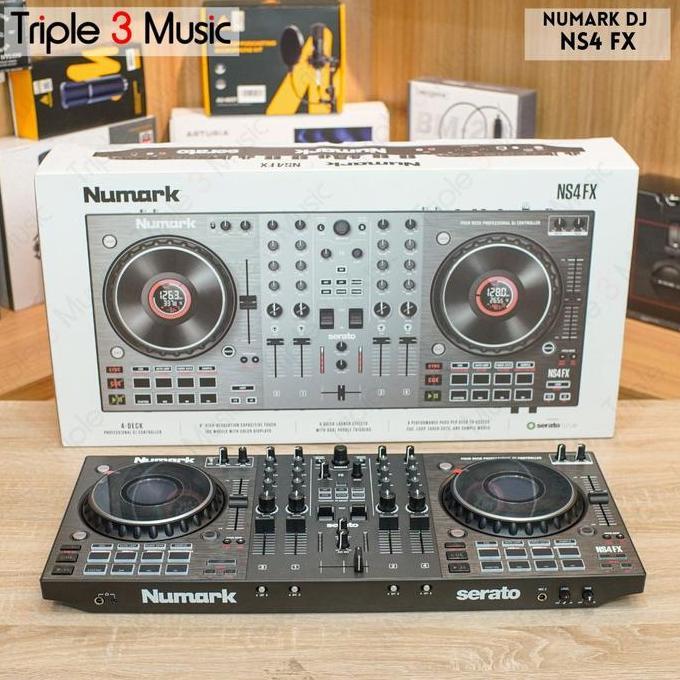 NUMARK NS4FX USB DJ Controller 4 deck GARANSI RESMI triple33 Ayo Order