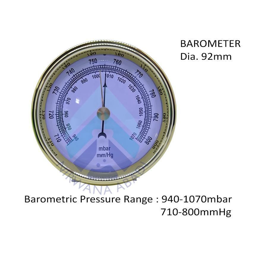 Barometer Analog Alat Ukur tekanan udara
