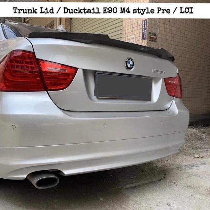 Trunk Lid Spoiler Bmw E90 M4 Style Plastik Baru