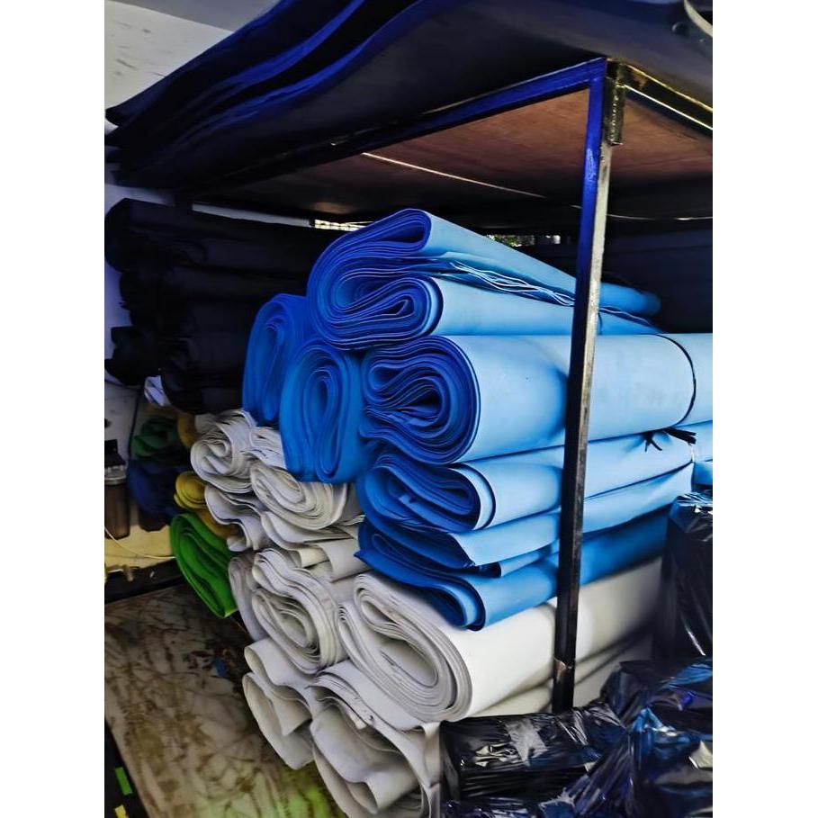 Arau- Spon 2 Mm Karet Ati Eva Sponge Lembaran Hitam Tebal 2 Mm