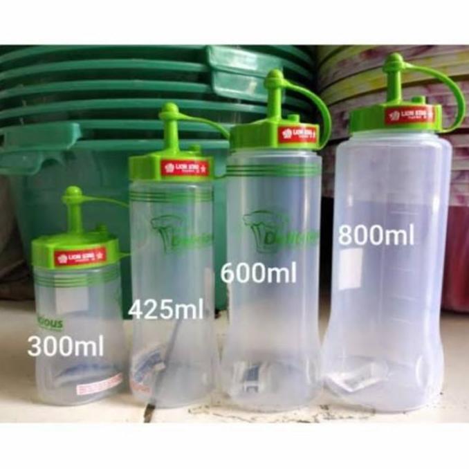 Botol Saus Lion Star / Botol Kecap lion star 800 ml dan 1000 ml
