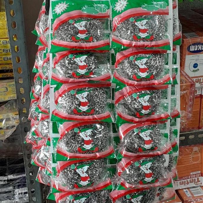 Arau- Kawat Cuci Piring Isi 12 Pcs