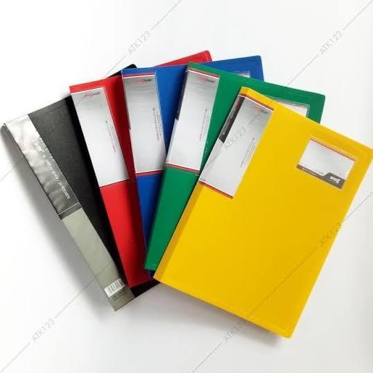 Stack- Clear Holder/ Dokumen Keeper Isi 60 Ukuran Folio