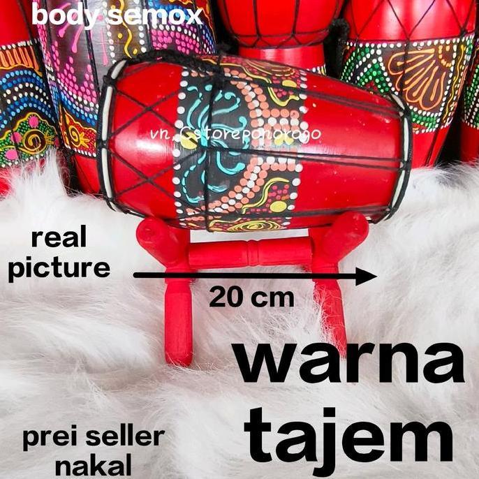 Paling dicari KENDANG MAINAN MOTIF 20 CM KENDANG PENTAS KENDANG MAINAN BARONGAN CAPLOKAN REOG GANONG
