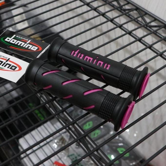 Handgrip Domino Supersoft Original Universal Black Pink Hitam Pink