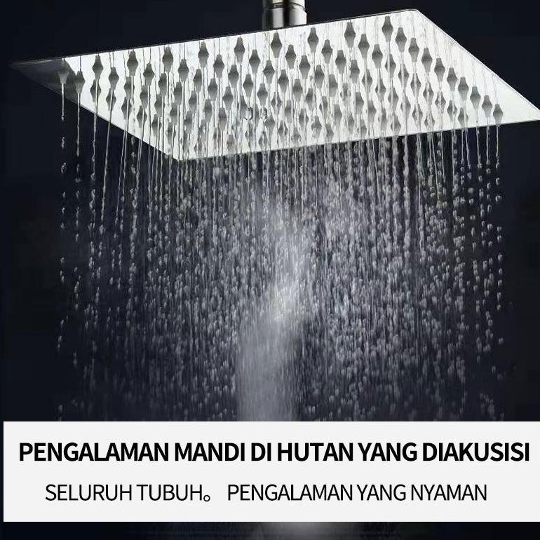 Shower Kamar Mandi 1 Set + Kran Cabang/Shower Mandi Set Stainless/Mandi Shower Set Full Stainless Sh