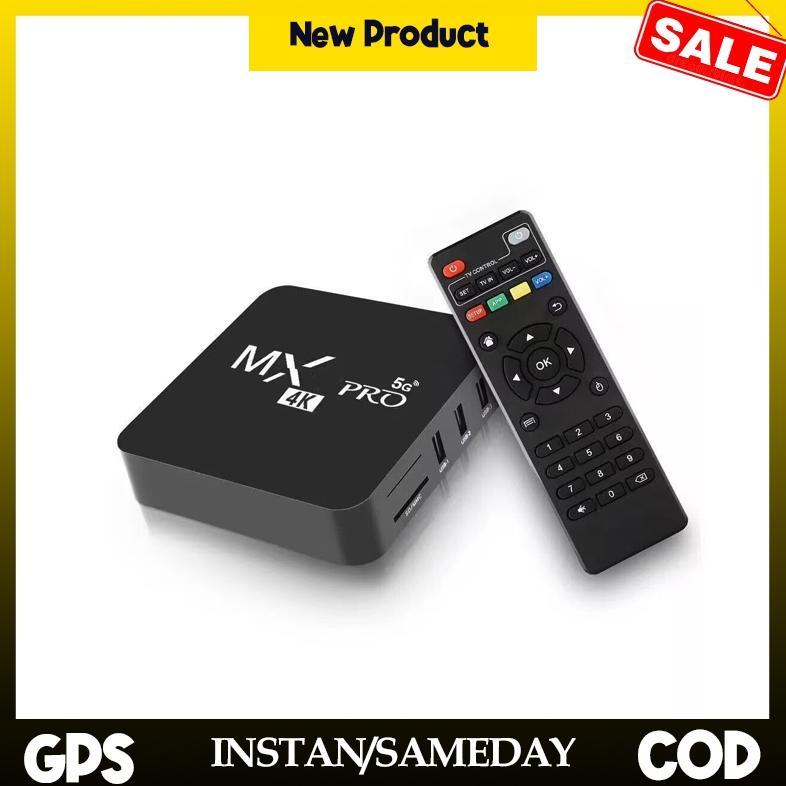 New Product Mxq Pro 4K Ultra Hd Android Box Smart Tv 8Gb Ram 64Gb Rom Wifi Streaming Media Player Li