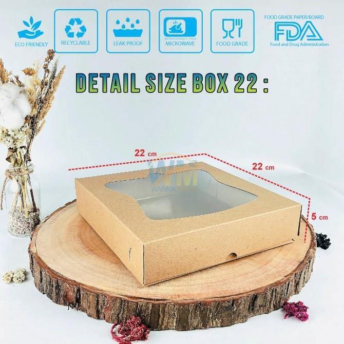 Dus Brownies 18x18x5 / Dus Brownies 20x20x5 / Dus Brownies 22x22x5