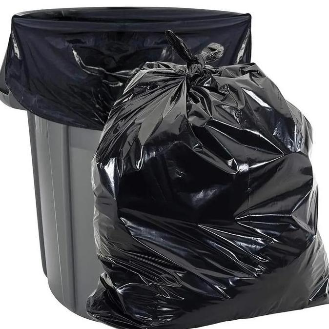 Plastik Sampah Hitam Jumbo / Kantong Sampah Besar / Plastik Packing Besar / Kantong Sampah Hitam