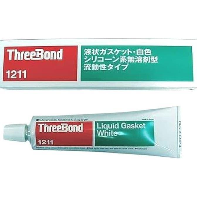 Threebond 1211 100Gram Threebond 1211 Liquid Gasket White 100Gr Terbaru !!!