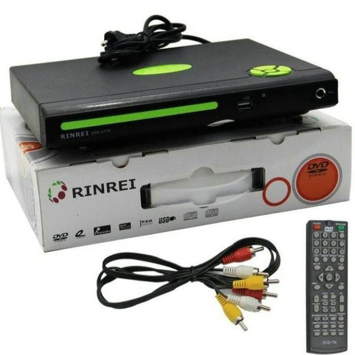 Dvd/Vcd/Cd/Mp3/Mp4 Player Rinrei Optik Samsung Read Kaset Bajakan/Ori