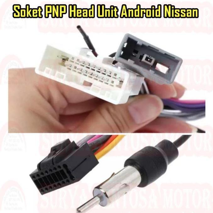 Kabel Soket Pnp Head Unit Android Nissan Livina Nissan Grand Livina