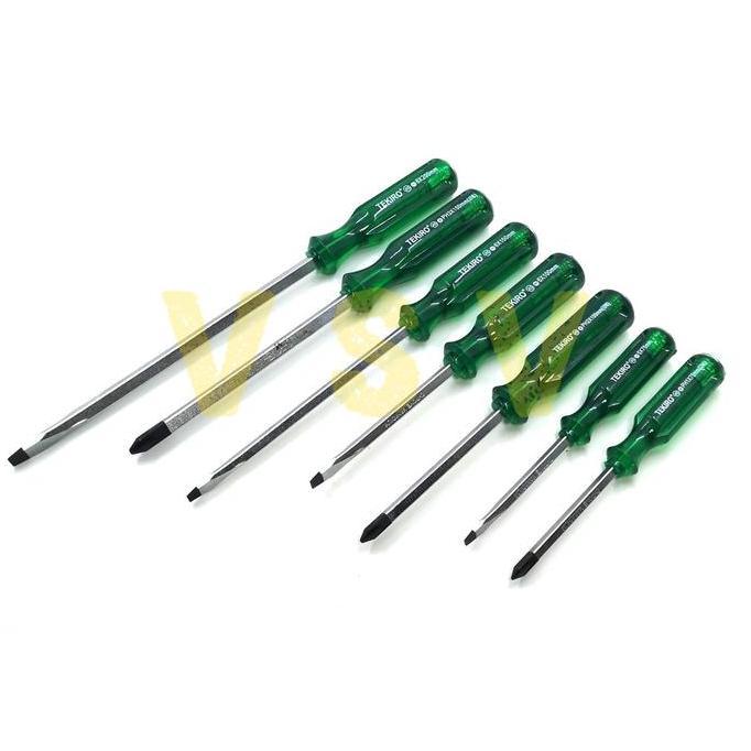 Household - Tekiro Obeng Go Thru Set 7Pc / Obeng Set 7Pc / Obeng Tembus