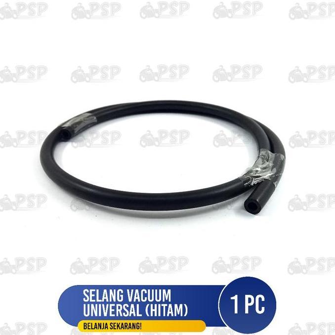 Promo Selang Vacuum Universal Hitam (Hisap Bensin) - Slang Tali Karet Vakum Vacum Fakum Sedot Manipo