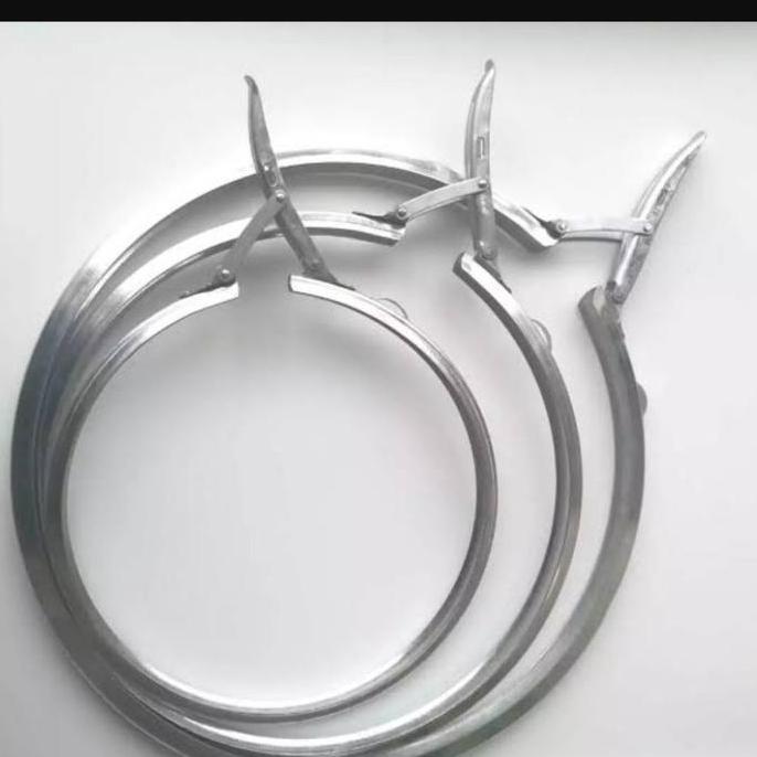 Household - Klem Kunci Galvanis Tutup Drum Klem Cincin Pengunci Tong / Clamp Tong
