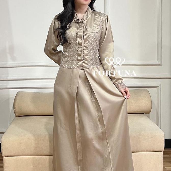 Wxwxw- Nazwa Gamis Dress By Fortuna