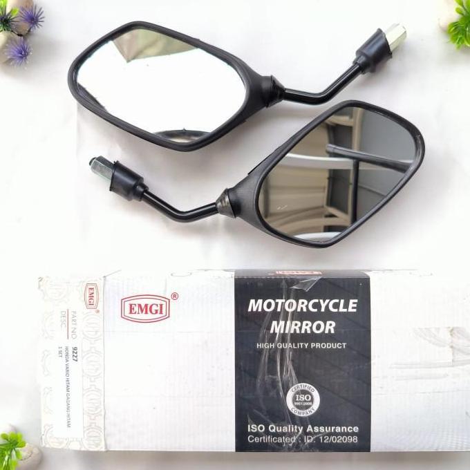 SPION MOTOR VARIO LAMA 110 TECHNO KARBU KACA CEMBUNG PENDEK EMGI 9227