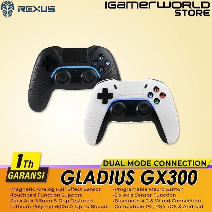 Rexus Gladius GX300 Bluetooth Gamepad / Joystick / Stick
