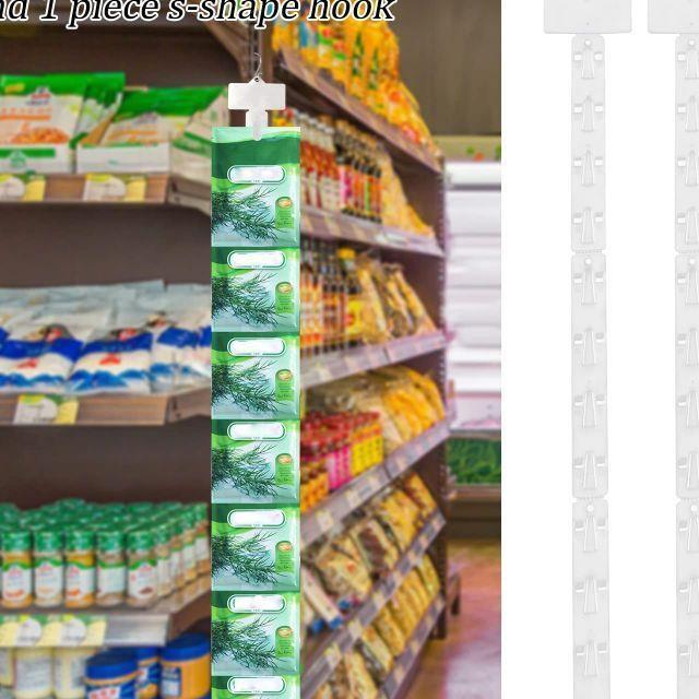 10 Pcs Clip Strip Gantungan Renceng Snack Jajan Warung Supermarket10 Pcs Clip Strip Gantungan Rencen