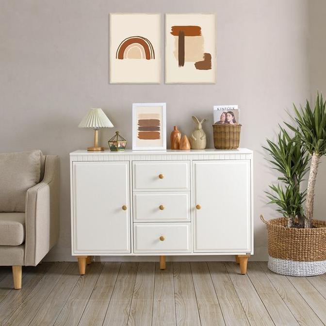 Grosir Soho.Id Furniture Buffet Kabinet Penyimpanan Korea - Ellis Sideboard