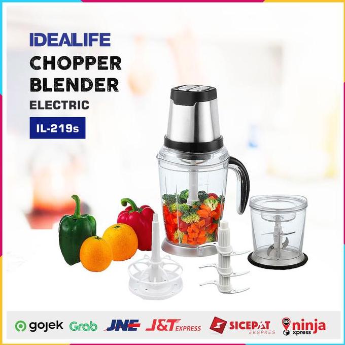 CLEARANCE SALE - IDEALIFE IL-219s / IL219S Electric Chopper Blender