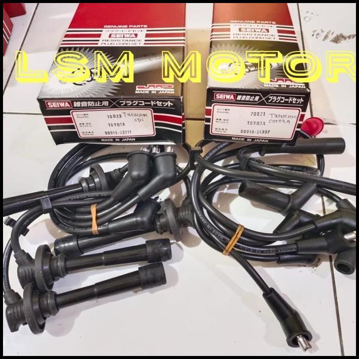 TERBARU KABEL BUSI ASLI SEIWA JAPAN TWINCAM CDI TWINCAM COROLLA - TWINCAM COROLLA 