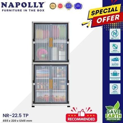 Sale Rak Piring / Lemari Piring /Lemari Plastik Napolly  / Rak Piring Plastik